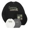 Elleonasi Nice Camping Oversized Sweatshirt