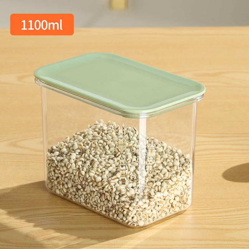 

Пищевая пятизерновая герметичная банка, утолщенный влагостойкий и насекомостойкий контейнер для хранения, многофункциональная банка для хранения 1100ml