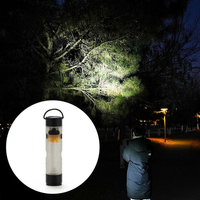 Waterproof Outdoor Small Torches Hat Clip Flashlight Rechargeable Led Pocket Light for Outdoor Camping Lighting  Purple