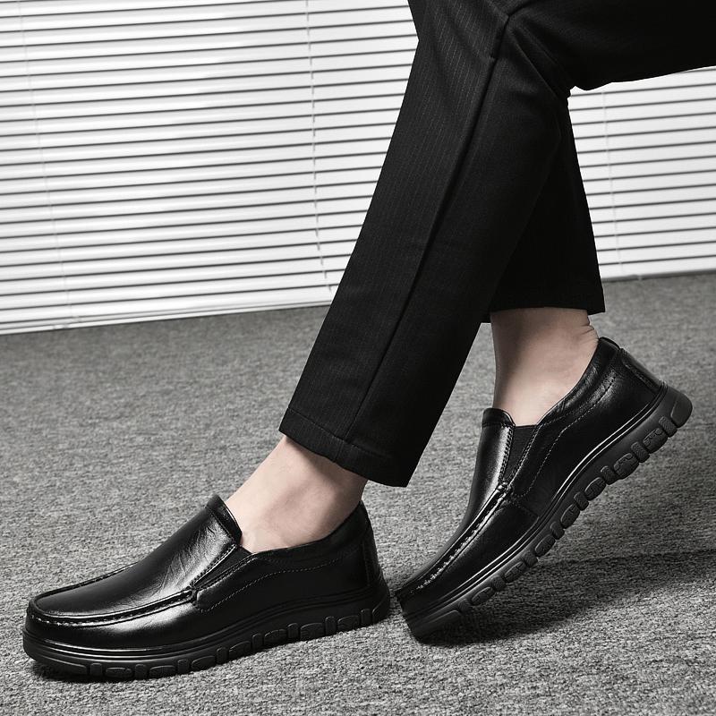 Pánské boty z pravé kůže Luxusní značky pro volný čas Pánské boty na řízení Pánské boty pro volný čas