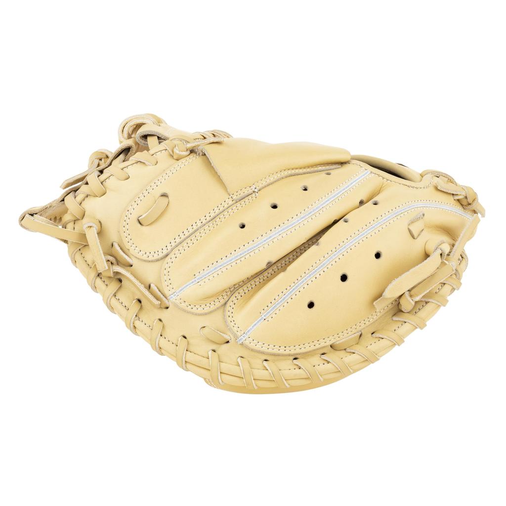 ZETT Youth Softball Zero One Pastel BJC712612 Catcher's Mitt, Stage, Right-Handed Throw, Brown,