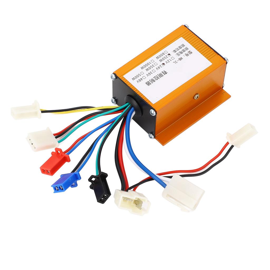 24V 250W Brush Motor Control Box Low Failure Aluminium Alloy Brush Motor Controller for Electrical