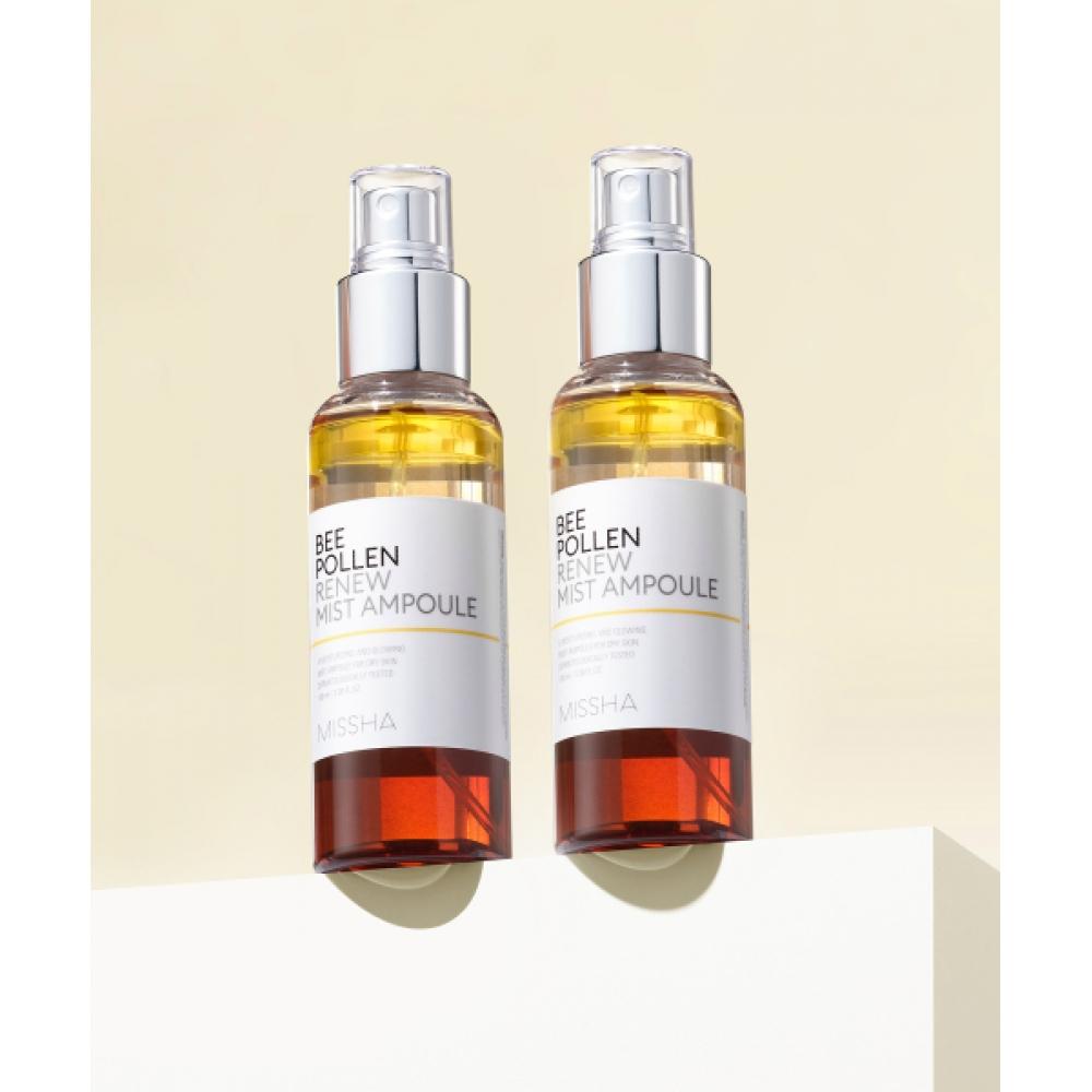 Missha [2 Pieces] Bee Pollen Renew Ampoule Mist FREE