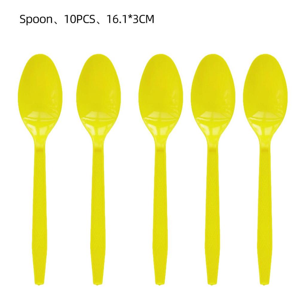 Yellow Excavator Party Set: Plates, Cups, Napkins & Tablecloth for Boys