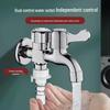 Washing Machine Faucet Y-Splitter with Auto Shut-off