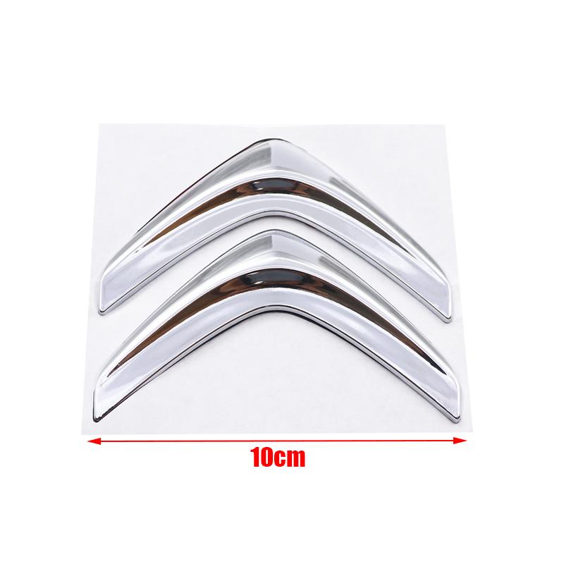 1 Stück 3D Metall Citroen Auto Heckbuchstaben Heckstoßstange Heckklappe Kofferraum Aufkleber Auto Heck Emblem Aufkleber Styling Zubehör