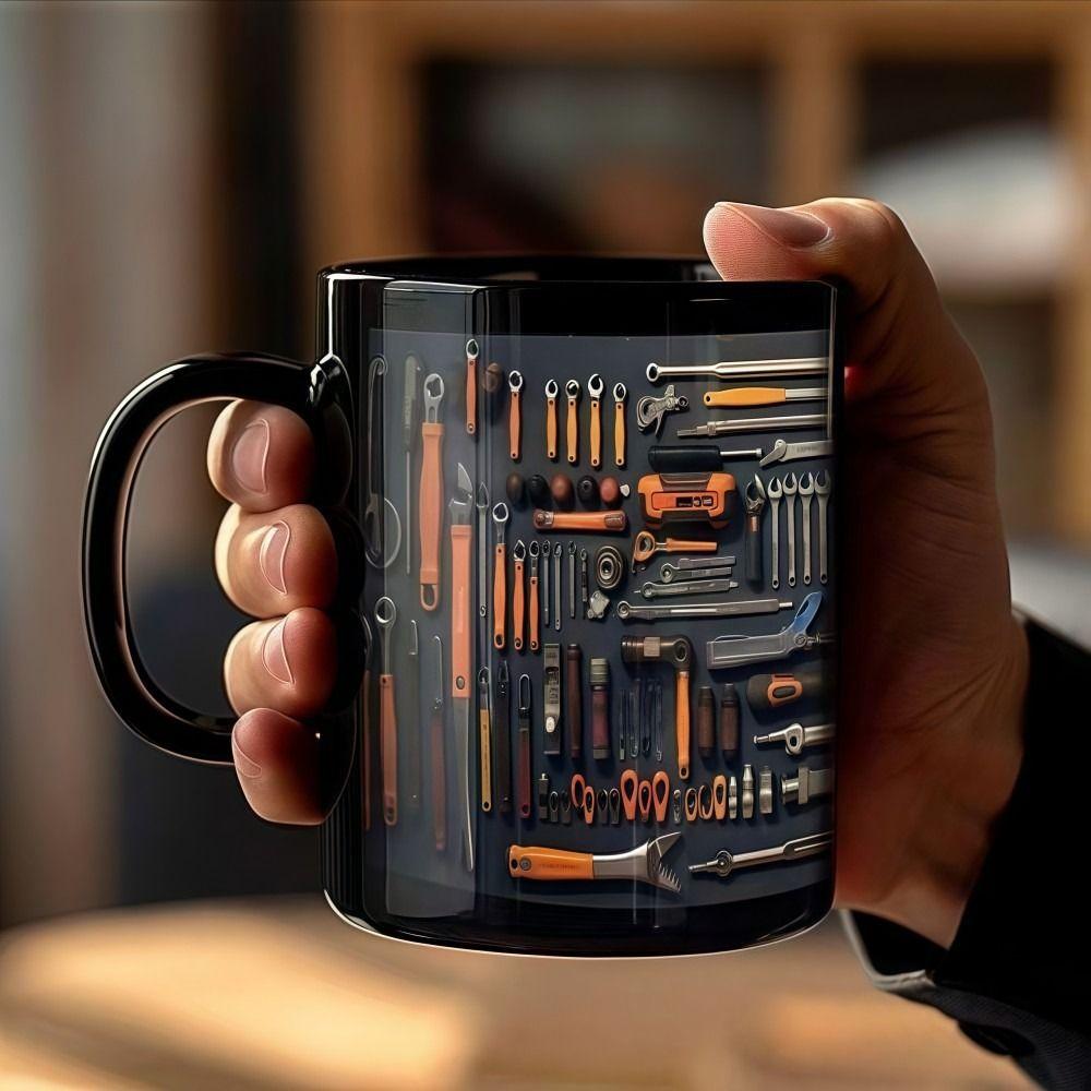 Ceramic Mechanic Coffee Mug 325ml Mechanic Mug Funny Water Cup  Auto/Car Mechanic Gift