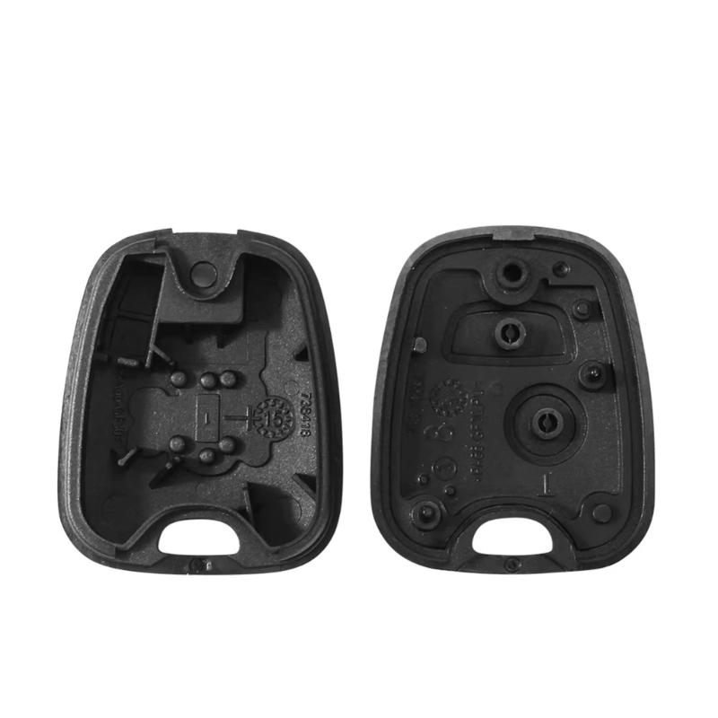 Replacement Key Fob Cover Case 2 Button Plastic Cover Easy Installation Remote Key Shell Universal for 206 307