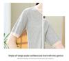 2026 Summer Ice Silk Knit T-shirts for Moms & Elderly Women – Short-Sleeved, Stylish Tops