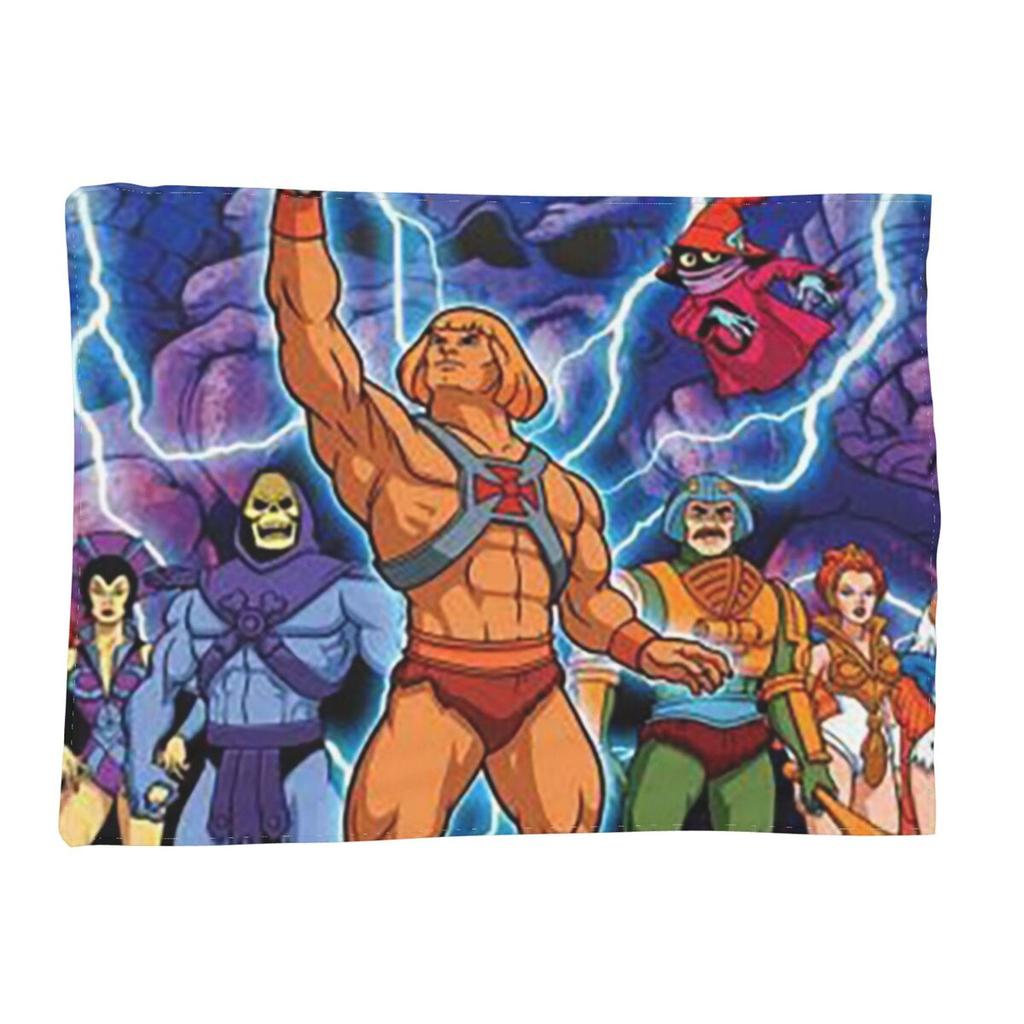 Eternia He-Man And The Masters Of The Universe Blanket Soft Warm Flannel Throw Blanket Plush for Bed Living Room Picnic Travel