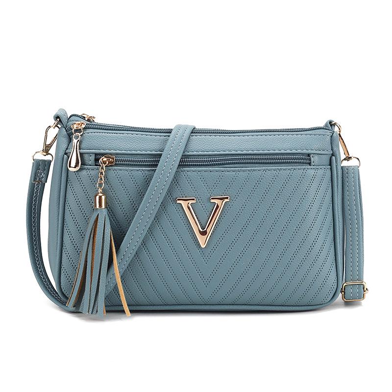 

Женская модная сумка кроссбоди через плечо большой вместимости - Универсальная и популярная для лета 26cm Length x 8cm Width x 16cm Height