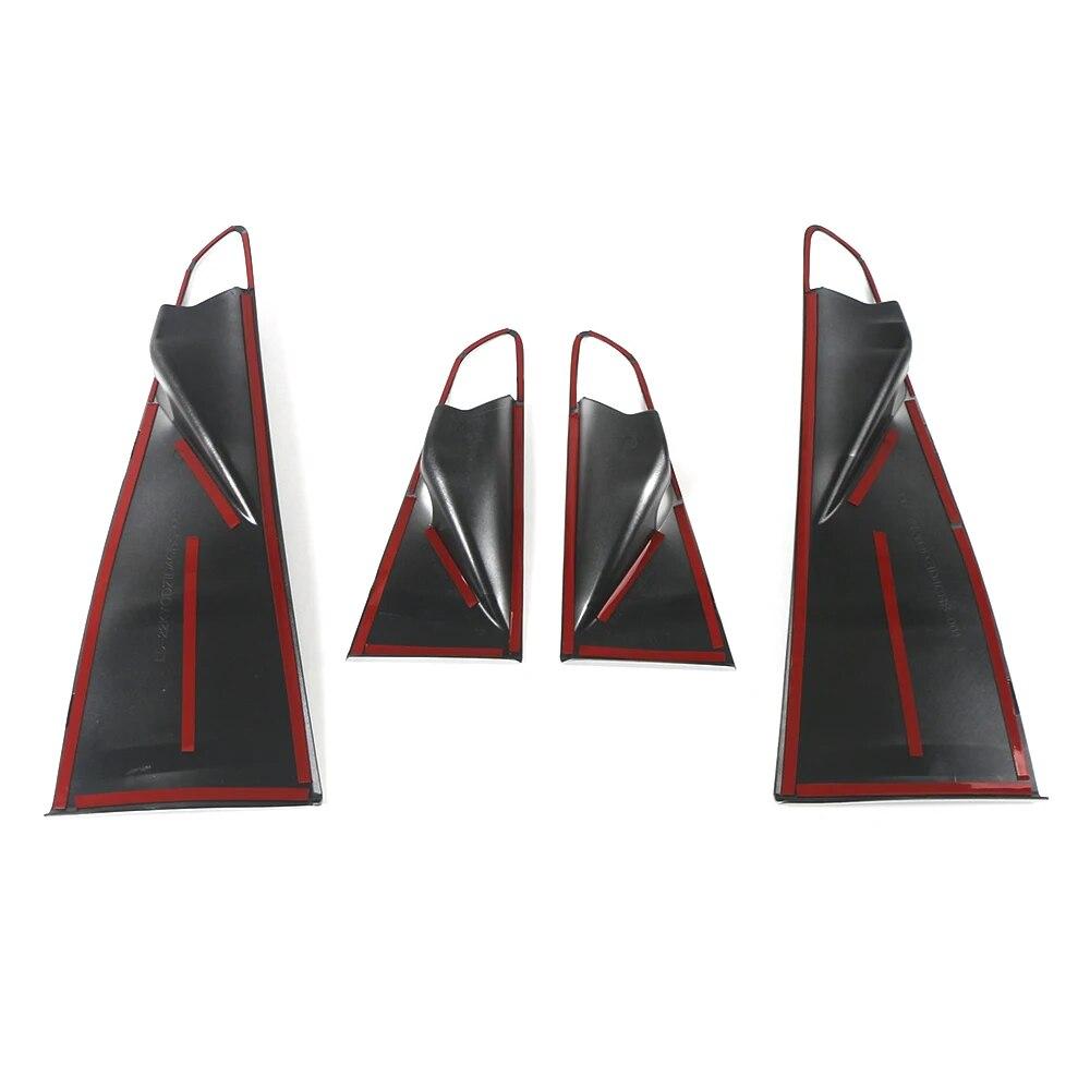 For Volkswagen VW ID.4 ID4  2022 2023 Car Interior Part Refit Inner Door Handle Bowl Panel Cover Trim Sticker Anti Scratch