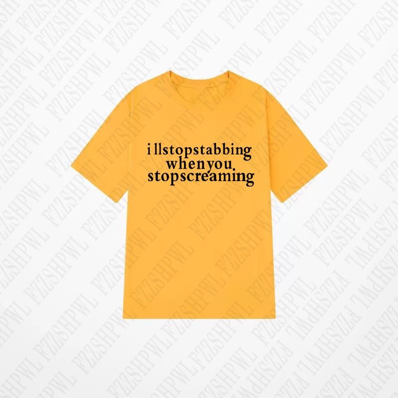 Unisex Y2K Cotton Tshirt Harajuku Letter Print Rock Goth Top Hiphop Streetwear Retro Tee Punk Casual Loose Short Sleeve Tshirt
