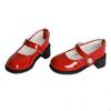 1/4 Scale BJD Shoes Fashionable Design Doll Handmade Mary Janes Black