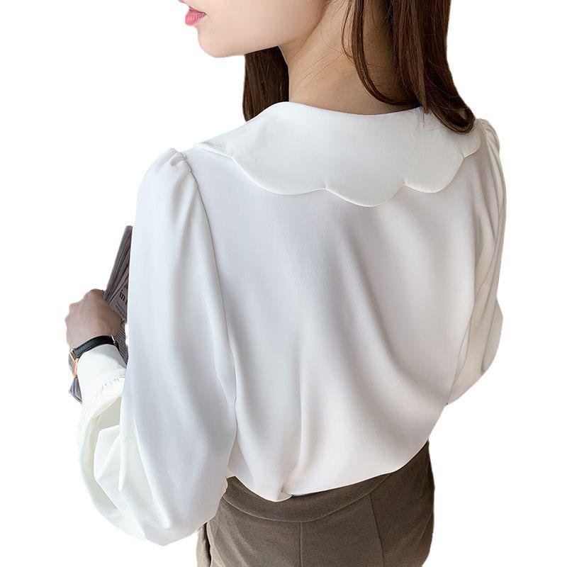 2024 Spring & Autumn Loose Sweet Style Age-Reducing Long Sleeve Top