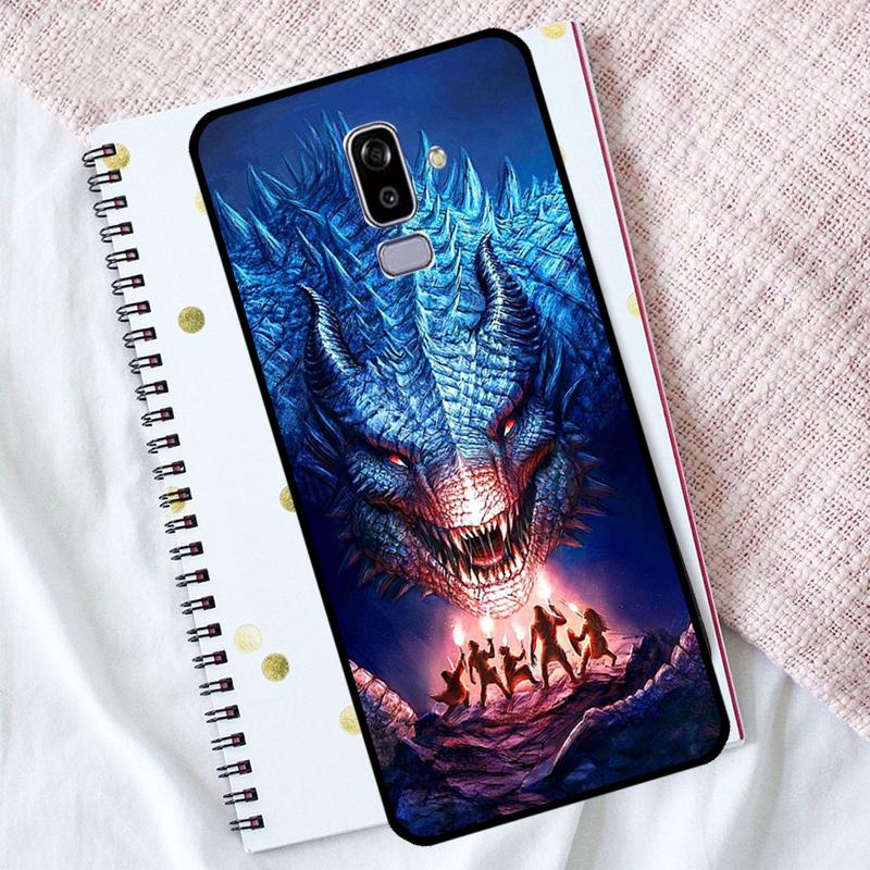 Dragon Cool Art Case For Samsung J3 J5 J7 2017 J1 A3 A5 2016 J4 J6 Plus A6 A7 A8 A9 J8 2018 Cover Coque