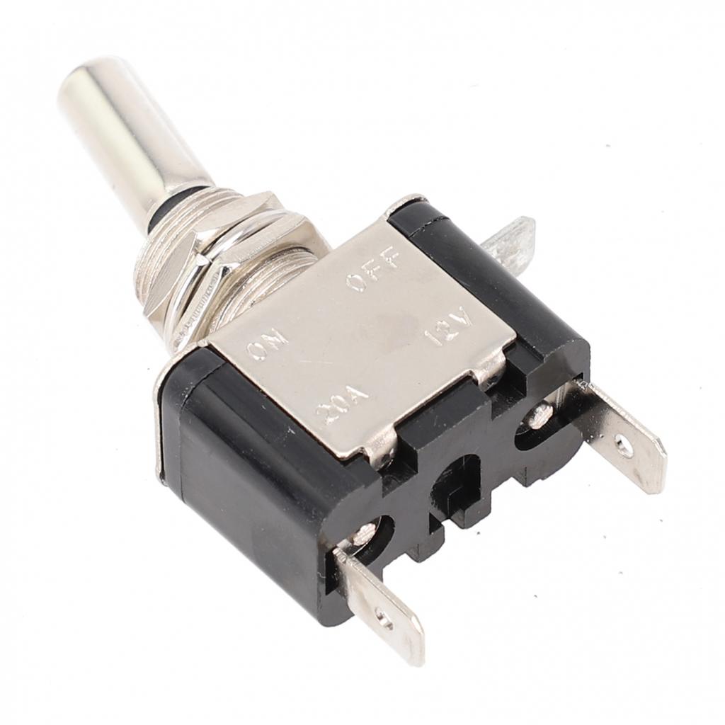 Premium 12V Illuminated On/Off SPST Toggle Switch for Car Boat Race Rally