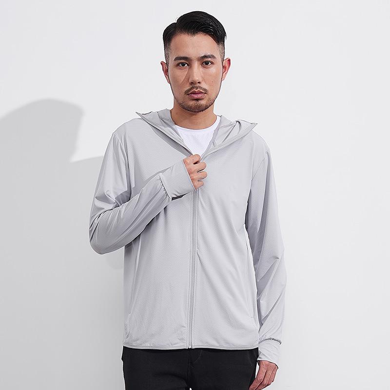 Unisex Quick-Dry Sun Protection Jacket: Breathable, Elastic, Lightweight Outdoor Wear