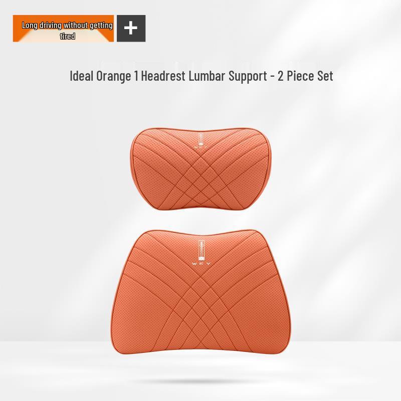 Wey Lanshan Car Headrest & Lumbar Support Cushion for 25 Models - Neck Protection Pillow & Decorative Accessory