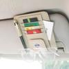 Volvo Car Sun Visor Storage Card Bag Glasses IC Card Clip Holder For XC S60 V60 C30 XC60 XC40 V70 XC90 V40 SC60 190h R V50 S90
