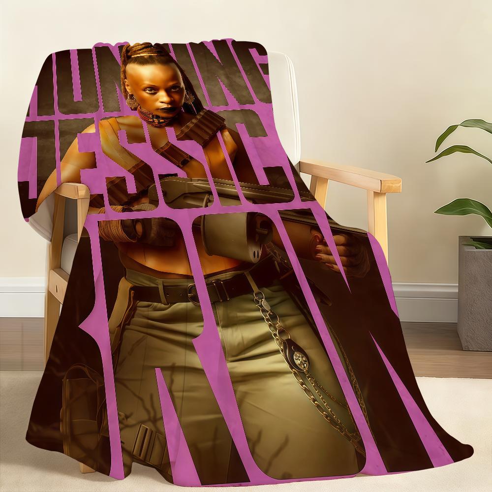 Movie H Hunting J Jessica S B BrokS Blanket Soft Throw Blanket for Home Bedroom Bed Sofa Picnic Travel Office Rest Blanket Gift