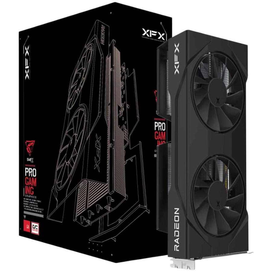 XFX Swift AMD Radeon RX 9060 XT OC Gaming Edition 16GB GDDR6 128-bit HDMI 2x DP