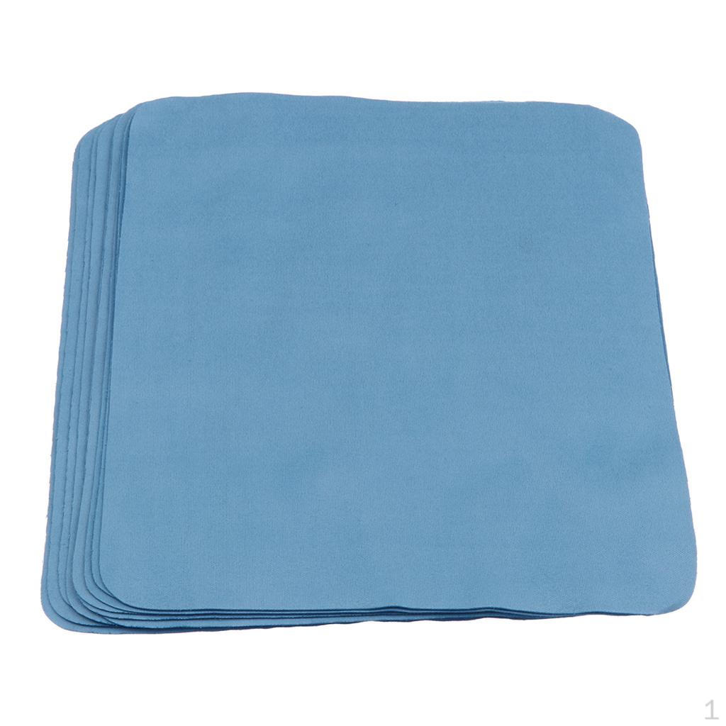 1 Ткань для очков Микрофибра Очистка очков Blue