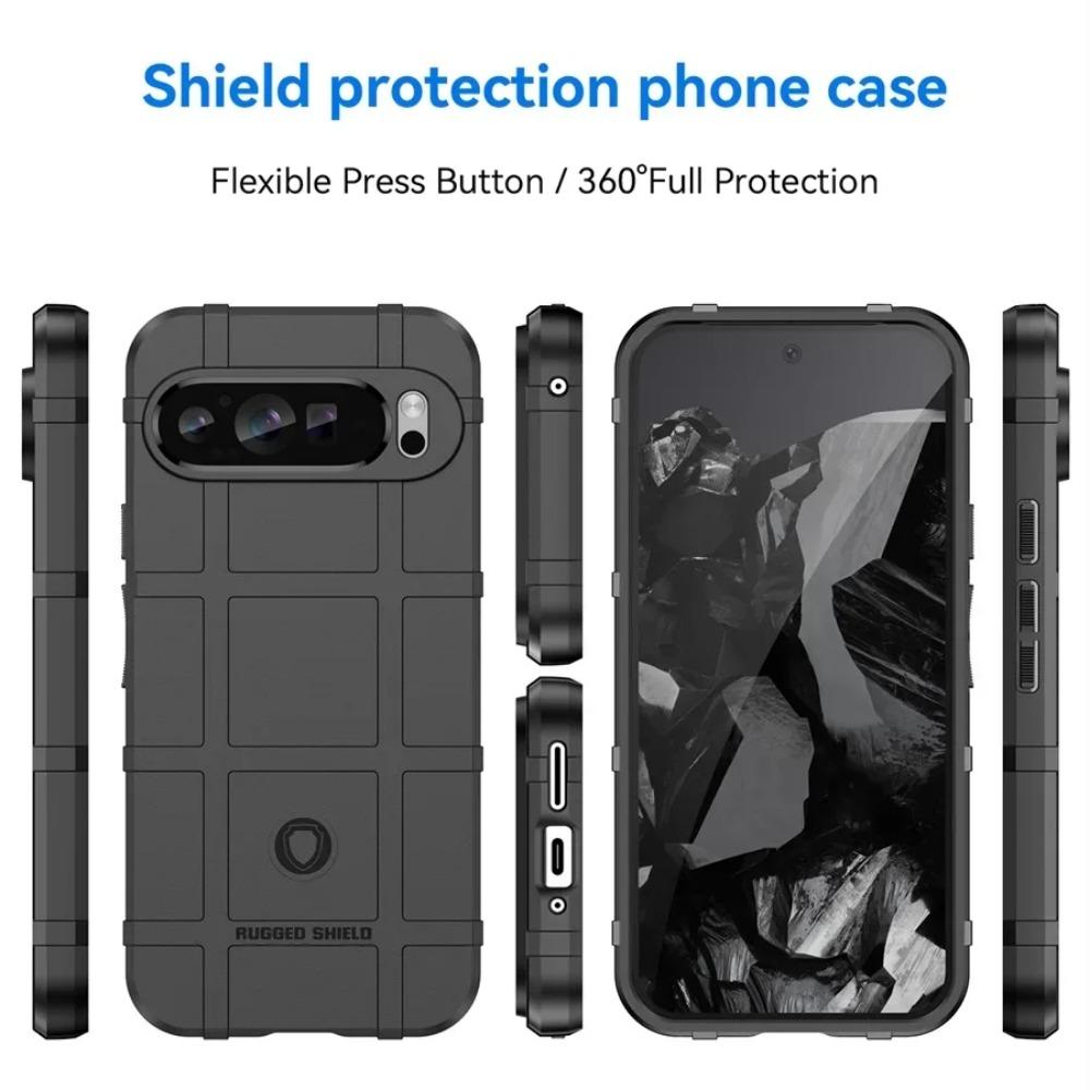 Hybridní odolný pancéřový obal pro Google Pixel 9 Pro XL 8 7 8A Otter Case Box Robustní TPU Vojenský Nárazuvzdorný Business Plná Ochrana Kryt