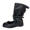 2025 summer new Korean niche ballet wind-cool boots women's round head bow mid-tube boots hollow western pile boots