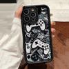 Game Controller Graphic Phone Case for IPhone 16 15 14 13 12 11 Pro Max X XS XR 7 8 Plus Mini SE 2020 2022 Silicone Soft Cover