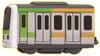 Bath Miniature Car E231 Series 500 Yamanote Line Line/Sobu