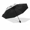 Dalmatian, Spots Themed Automatic Opening and Closing Umbrella, Brightly Colored 8-rib Portable Umbrella, Suitable for Men and Women, A Perfect Gift f