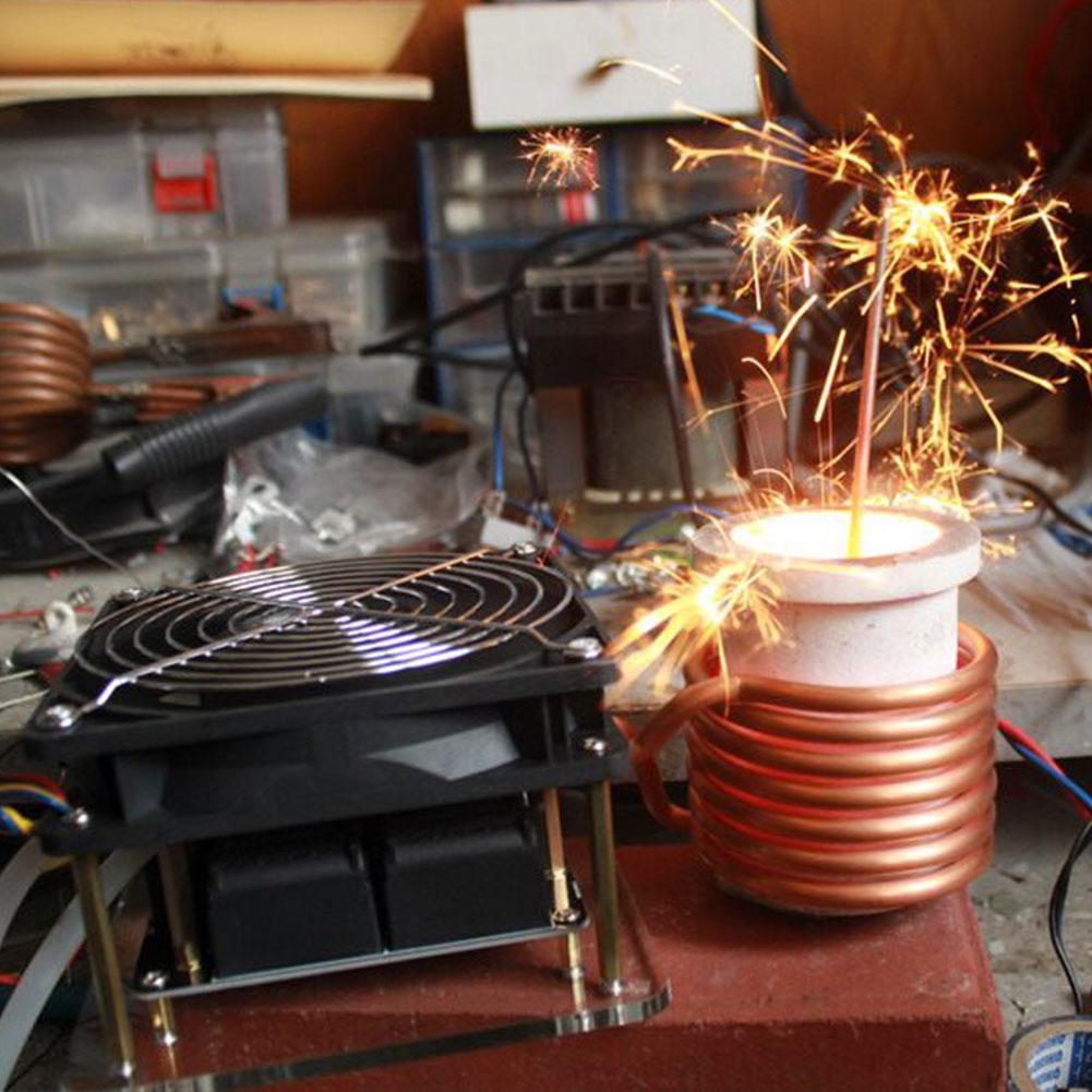 1000W ZVS Induction Heating Plate Board Kit Heater Cooker Coil Tube Low Voltage Induction Heating Board Power Supply Module