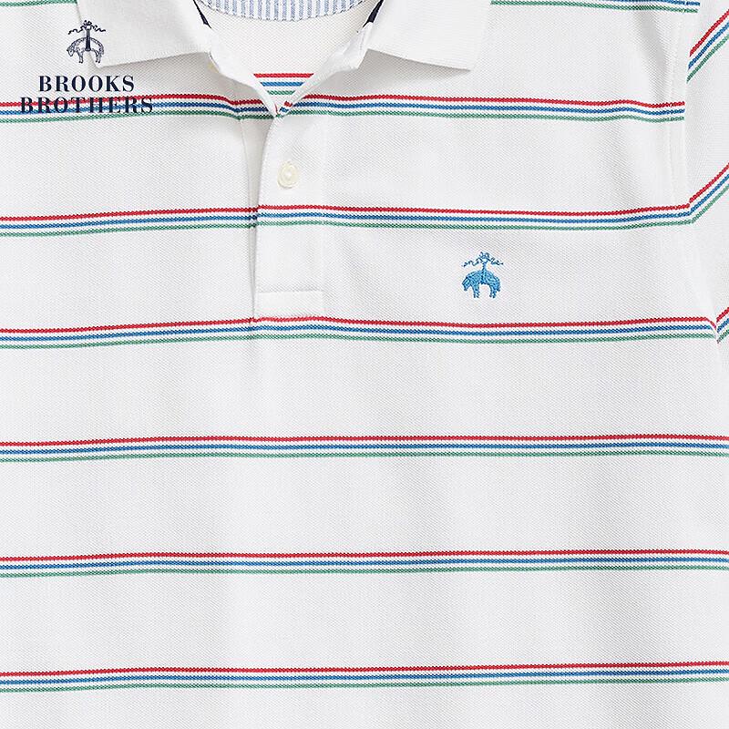 Brooks Brothers Men s Supima Cotton Striped Polo Shirt L