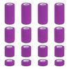 PATIKIL Bandage 16 5 Wrap for Athletic and Outdoor Purple 1"/2"/3"/4" Self-Adhesive Wraps, Count, Yards, Elastic, Breathable, Self-Adhesive Tape,