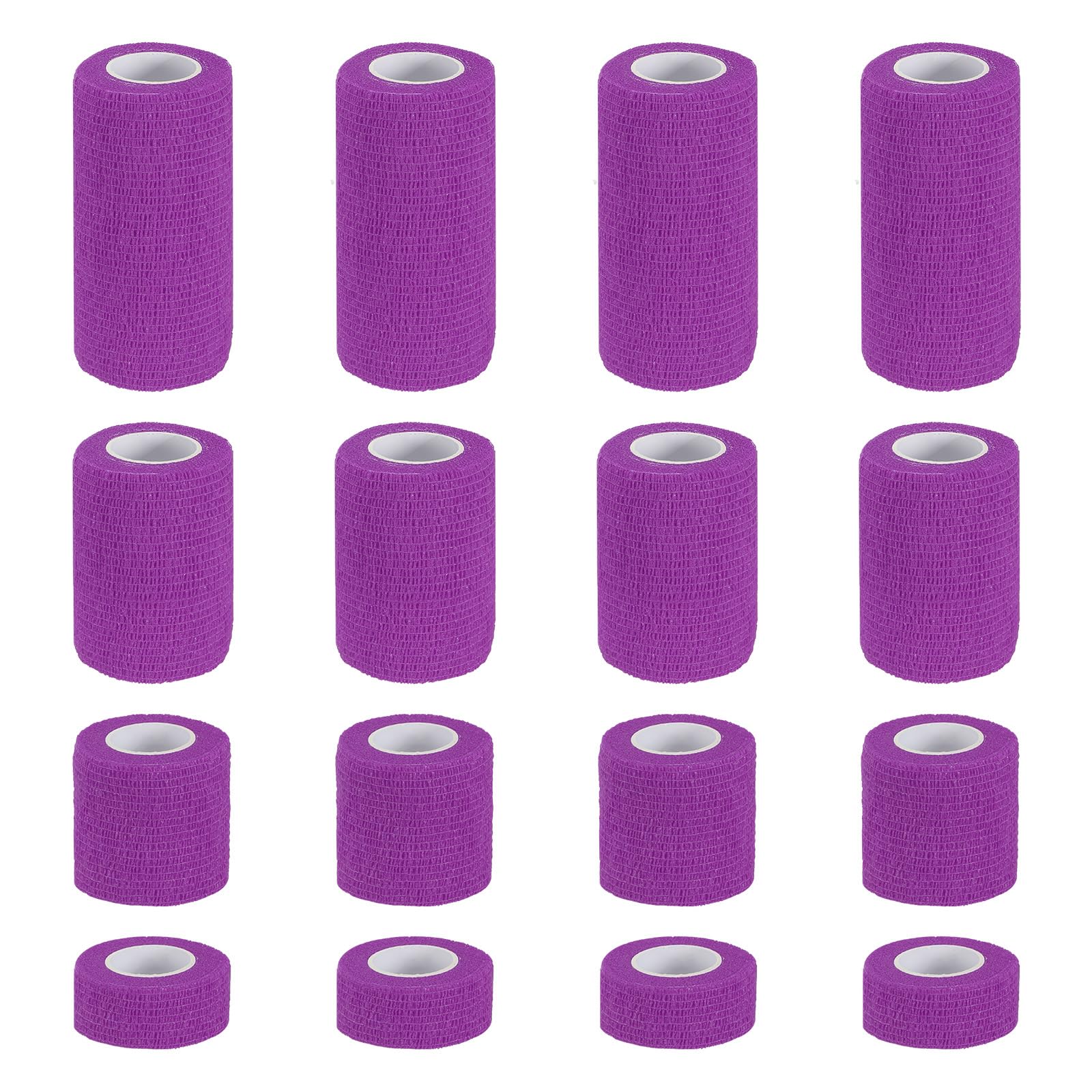 

PATIKIL Бинт 16 5 Обертывание для спорта и активного отдыха Фиолетовый 1 /2 /3 /4 Самоклеящиеся бинты, Количество, Ярды, Эластичный, Дышащий, Самоклеящаяся лента,