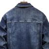 Autumn Collection: Men's Blue Stretch Denim Jacket – Simple and Stylish!