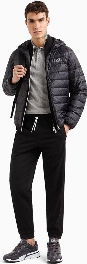 Зимняя куртка Emporio Armani Packable Down Jacket Core Identity (8NPB24-PNGPZ) черный серебристый
