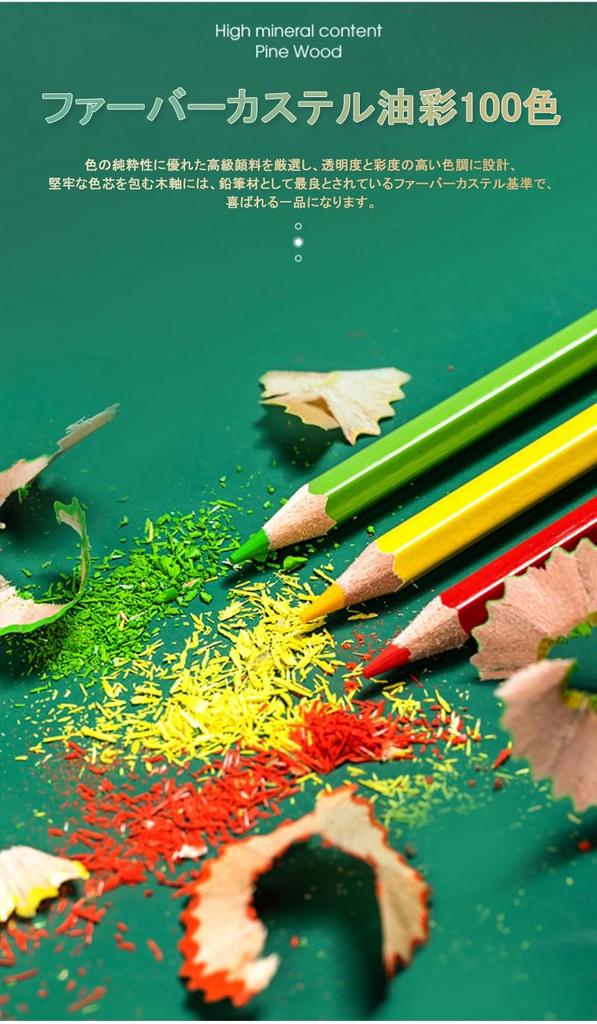 Faber-Castell Oil-Based Colored Pencils, 100-Color Set, Red Can (515701), Upgraded [Parallel Import]