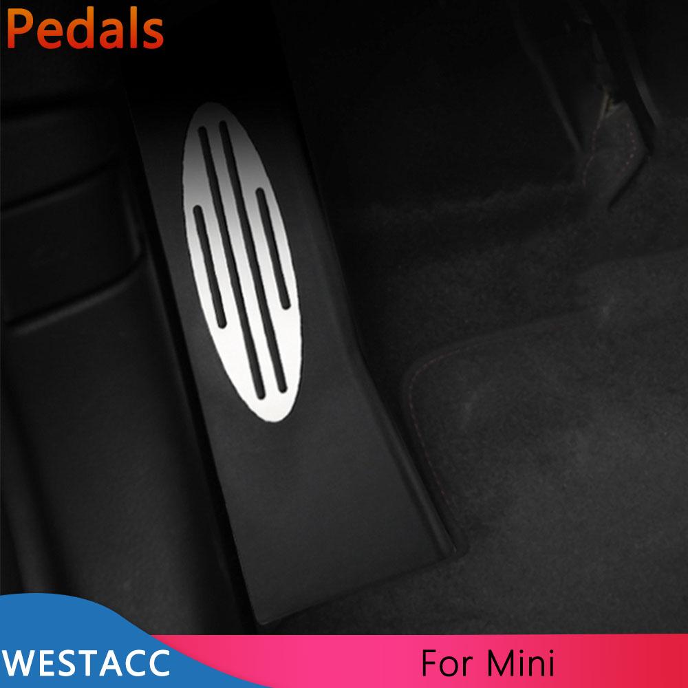 Auto Dead Pedal Fußstütze Pedalabdeckung für Mini Cooper One Hatch Hardtop Countryman JCW R56 R60 R61 F54 F55