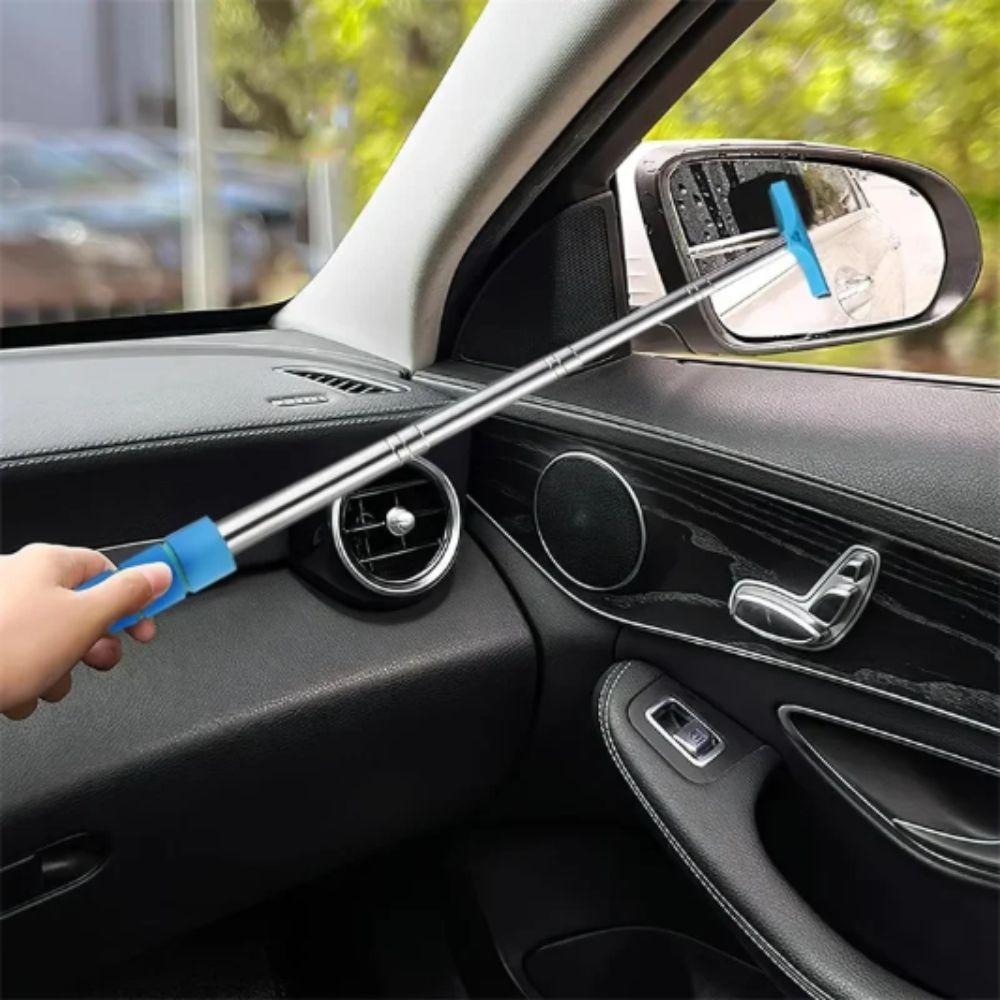 Layered Brush Head Car Rearview Mirror Wiper Glass Rain Cleaning Tool  Glass Care