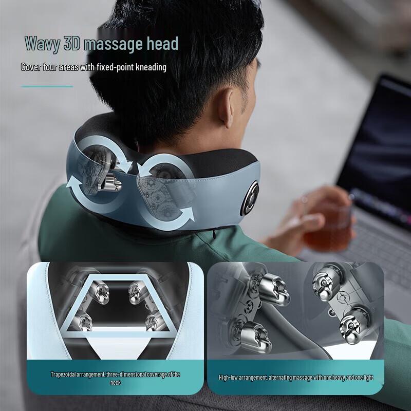 Philips Neck Massager U-Pillow CN Plug (adapter Included)
