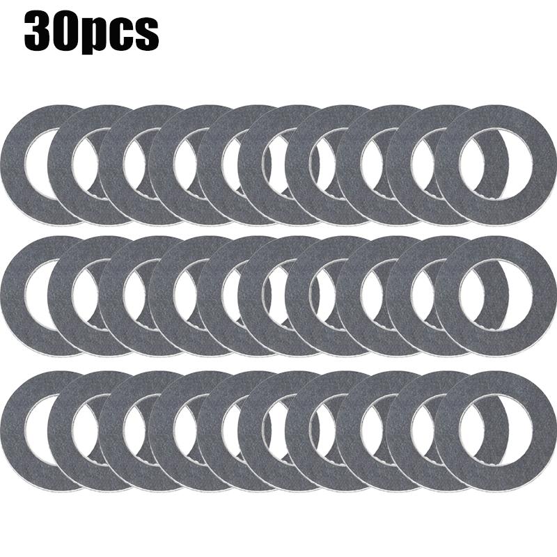 5-100PCS Těsnění šroubu vypouštěcího šroubu olejové vany do auta pro Toyota 12mm hliníková podložka vypouštěcí zátky oleje Distanční vložka do auta