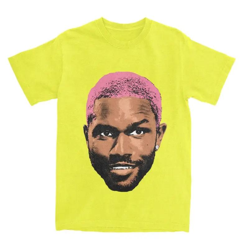 Frank Oocean Blonde T Shirts Accessories Unisex Women Pure Cotton Crazy Frank Boys Dont Cry Tee Shirt Clothing Plus Size