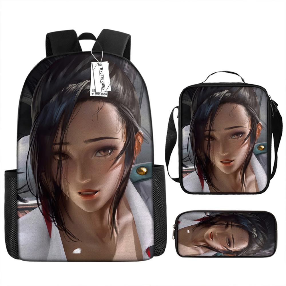 My Hero Academy Backpack Large Capacity Student School Bag Anime