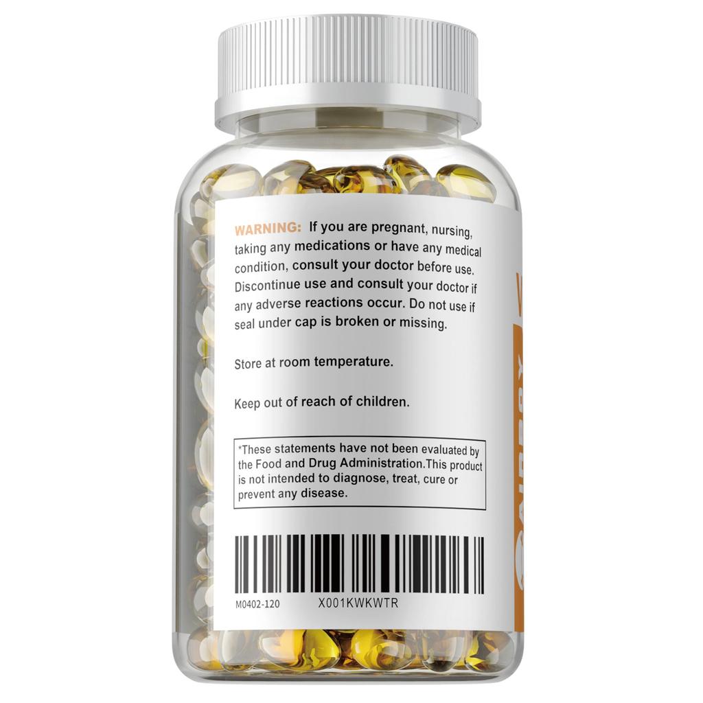 Le capsule molli di Vitamina A supportano la funzione del sistema immunitario, la salute della pelle e la salute della vista e degli occhi.. 120 capsule per confezione.
