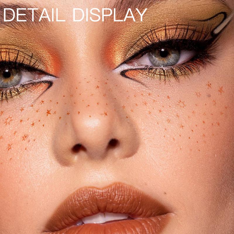 Safe and Environmentally Friendly Waterproof Makeup Tattoo Stickers New Facial Party Temporary Eye Tattoos for Face Application
