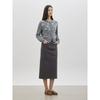 Cc Collect Belted Long H Line Skirt C261msd003