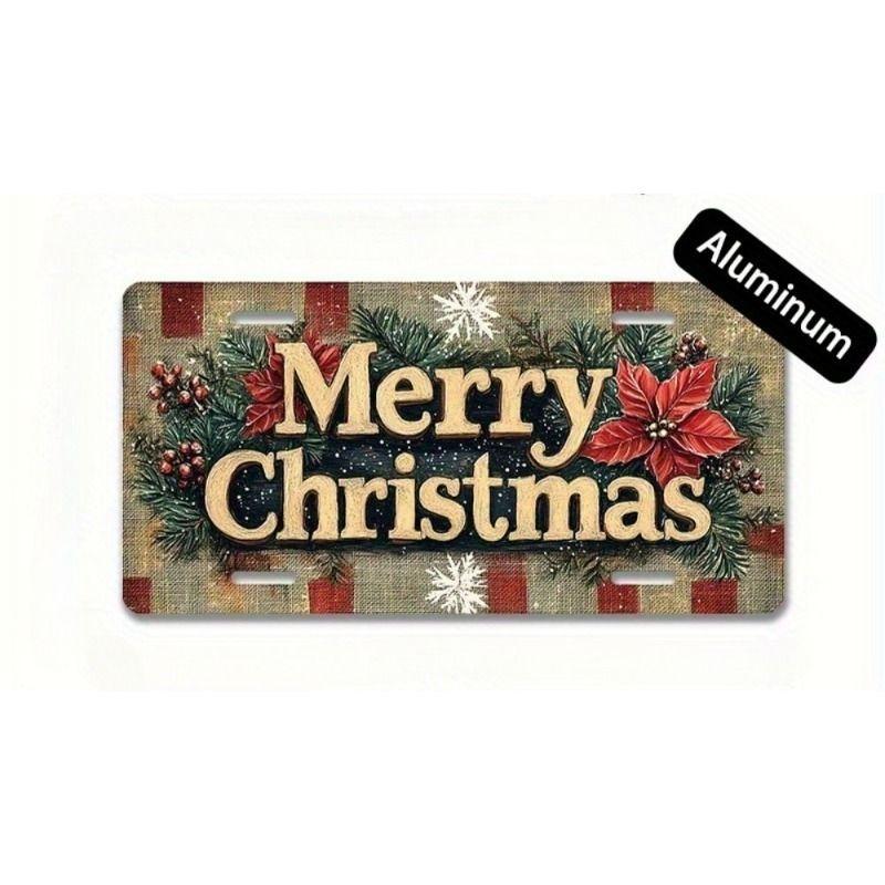 Motorcycle Souvenir License Plate, Metal Auto Wall Decor 15x30cm