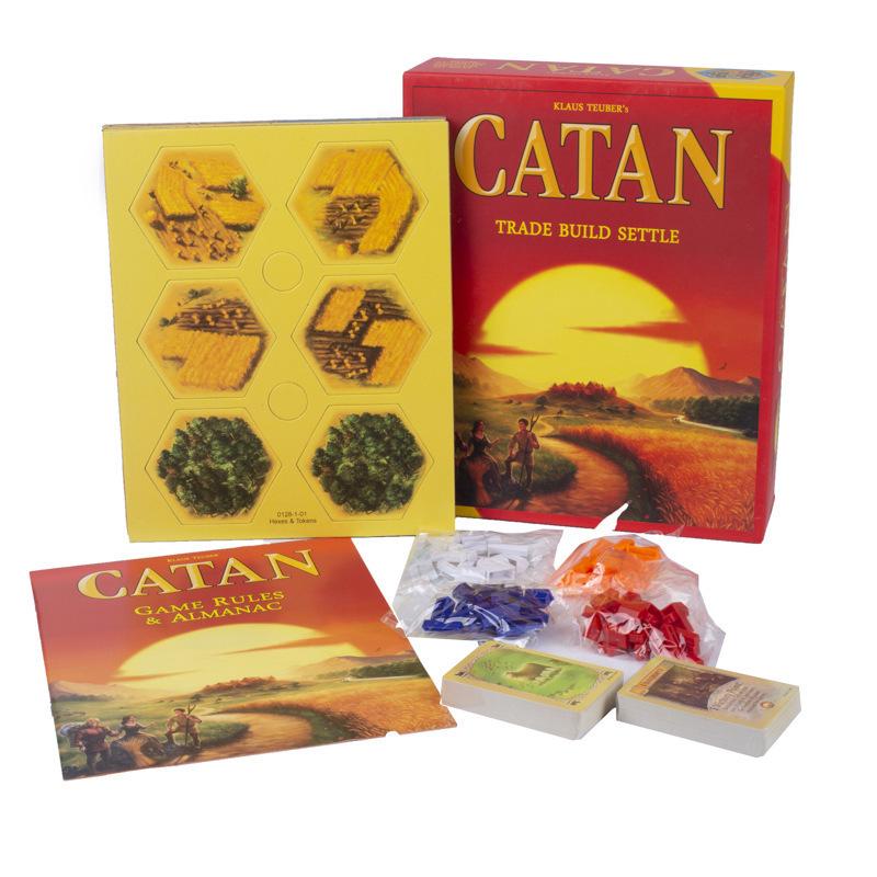 Catan Card Game: English Tabletop Base & Expansion Edition